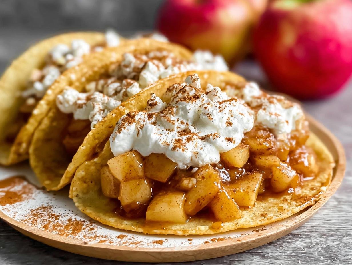 Apple Pie Tacos: Amazing 6-Step Dessert