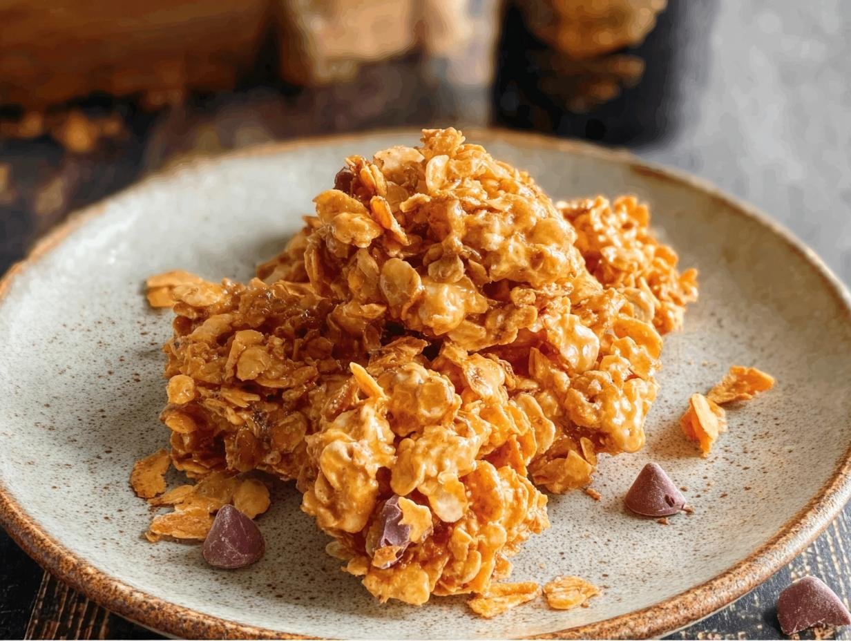 Bake Peanut Butter Cornflake: 15 Min Treat - Bake Peanut Butter Cornflake - additional detail