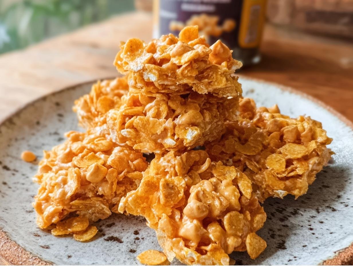 Bake Peanut Butter Cornflake: 15 Min Treat - Bake Peanut Butter Cornflake - additional detail