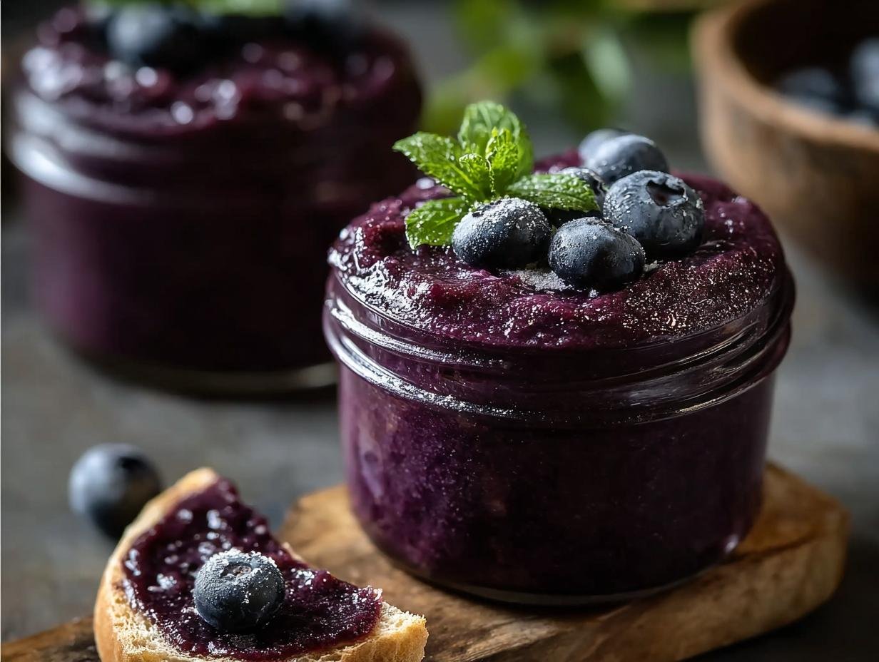 Blueberry Butter: Easy & Rich 10-Minute Recipe - Blueberry Butter - additional detail