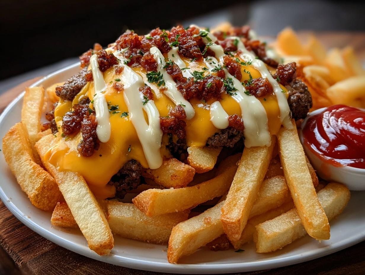 Cheeseburger French Fry Bake: Amazing Comfort Food - Cheeseburger French Fry Bake - additional detail