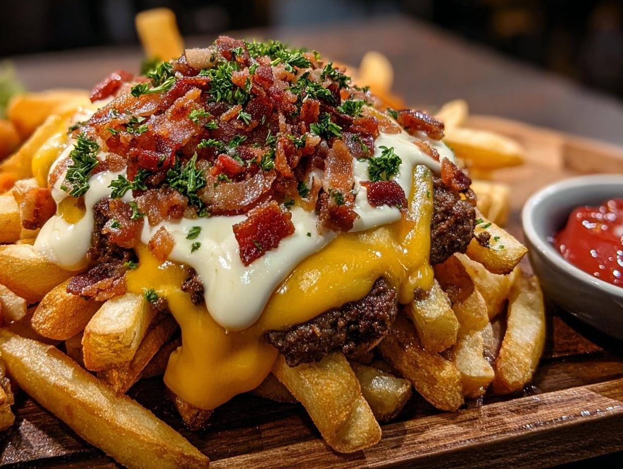 Cheeseburger French Fry Bake: Amazing Comfort Food - Cheeseburger French Fry Bake - additional detail