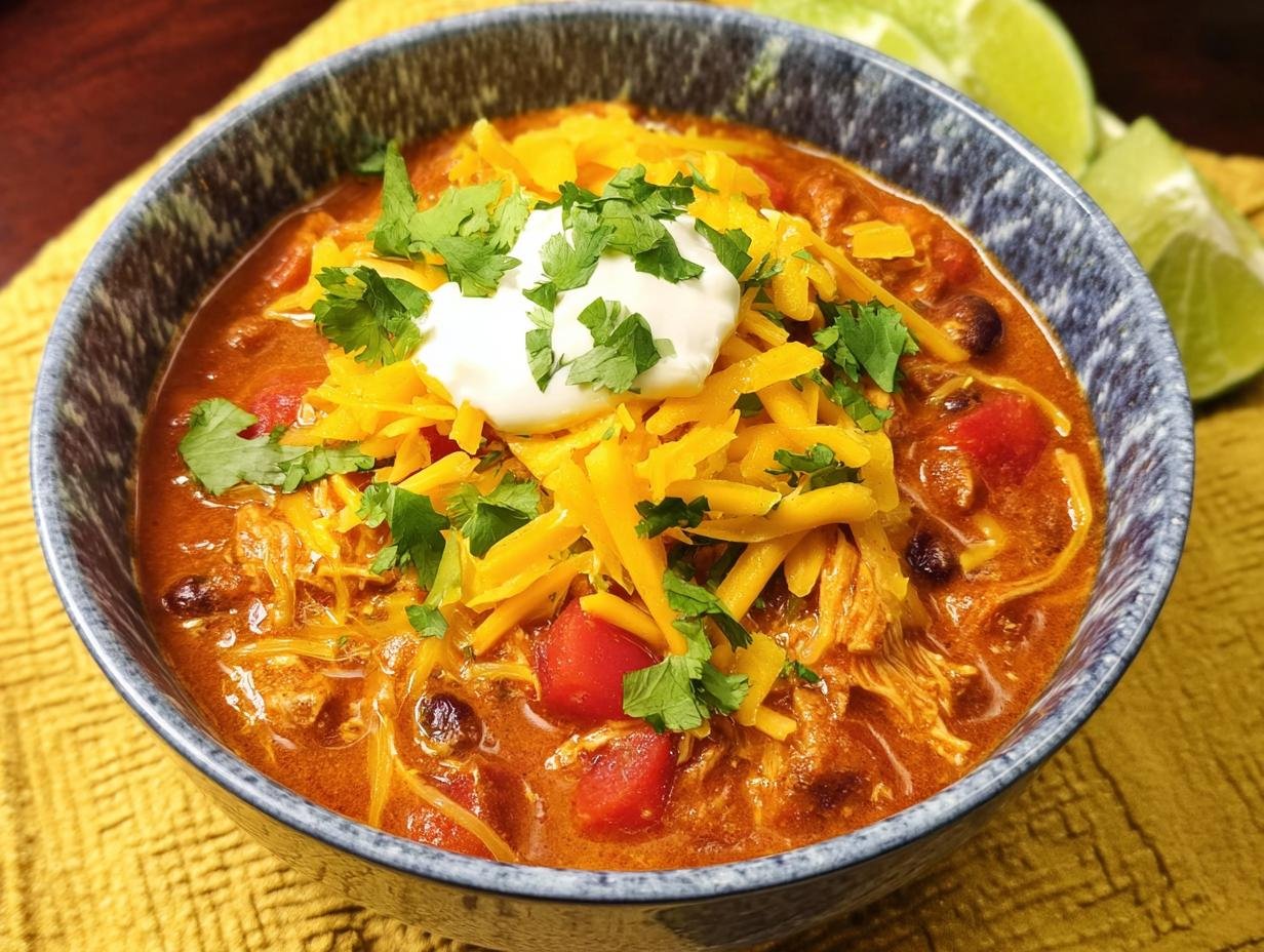 Chicken Enchilada Chili
