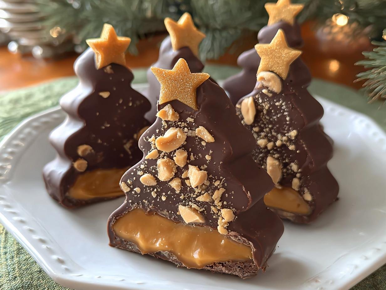 Choc Peanut Butter Christmas: Easy 1-Hour Recipe - Chocolate Peanut Butter Christmas - additional detail