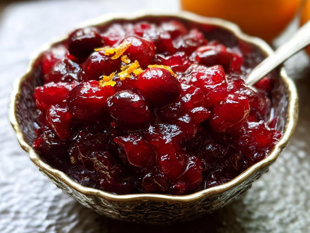 Cranberry Sauce: 1 Amazing Easy Recipe - Cranberry Sauce - additional detail