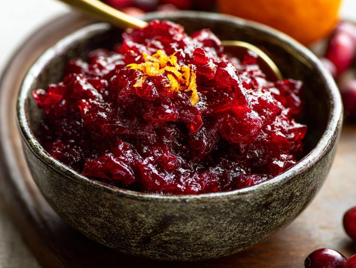 Cranberry Sauce: 1 Amazing Easy Recipe - Cranberry Sauce - additional detail