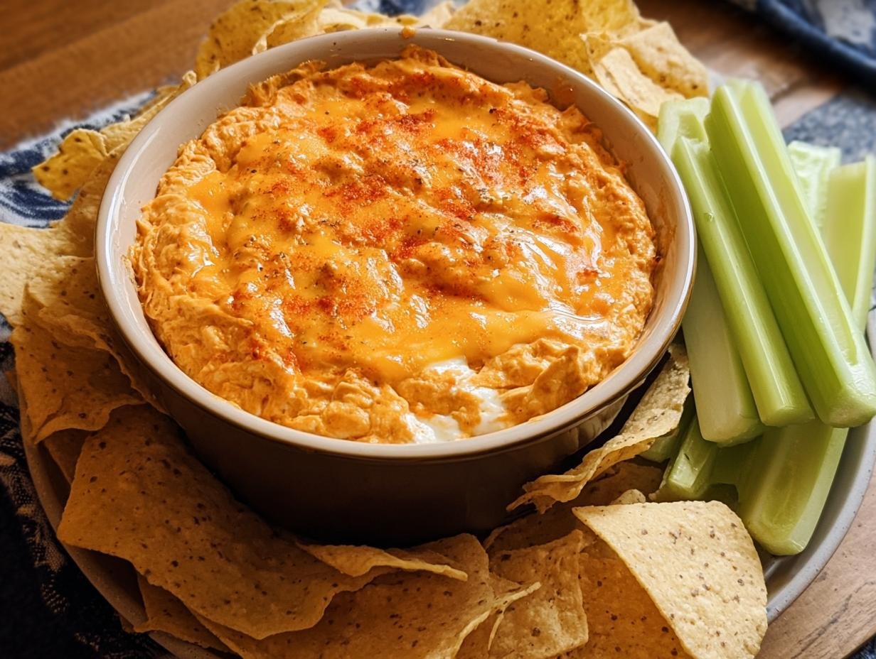 Amazing Crock Pot Buffalo Chicken Dip in 1 Hour - Crock Pot Buffalo Chicken - additional detail