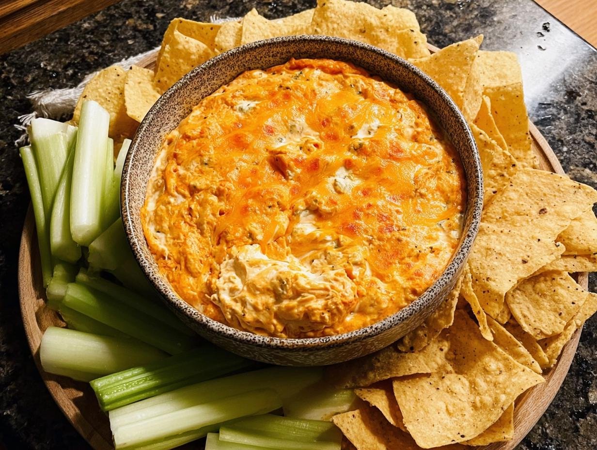 Amazing Crock Pot Buffalo Chicken Dip in 1 Hour - Crock Pot Buffalo Chicken - additional detail