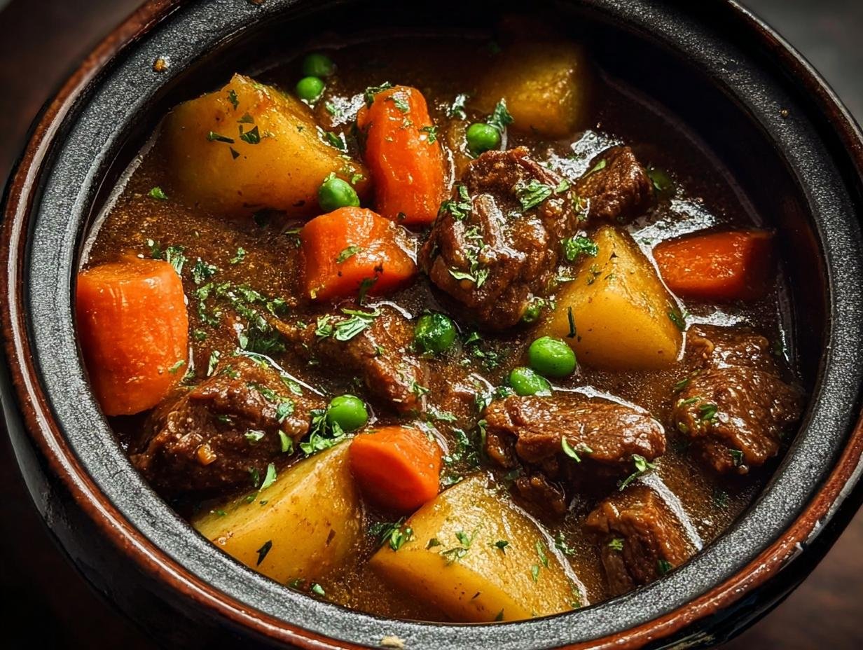 Hearty Crockpot Beef Stew: 1 Pot Comfort