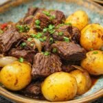 Crockpot Garlic Butter Beef