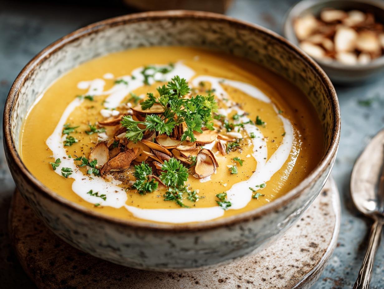Curried Parsnip Apple Soup