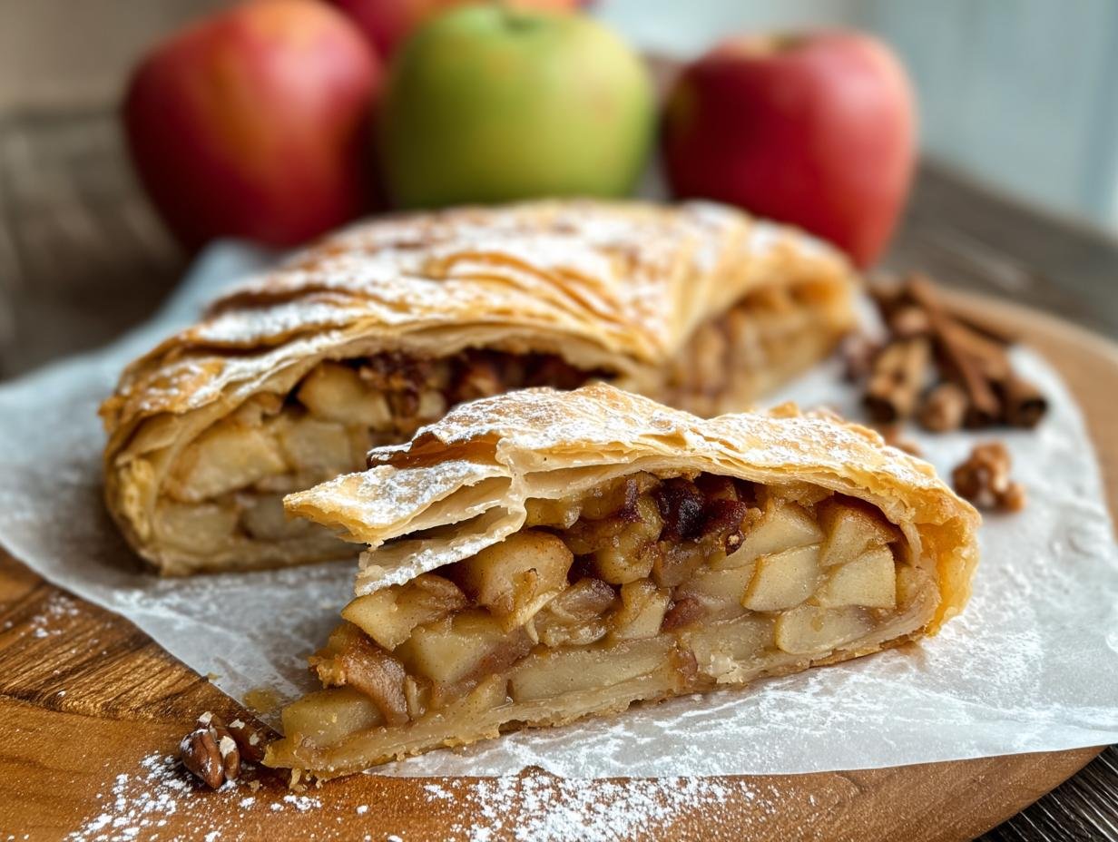 German Apple Strudel Apfelstrudel: Amazing 2-Hour Bake - German Apple Strudel Apfelstrudel - main visual representation