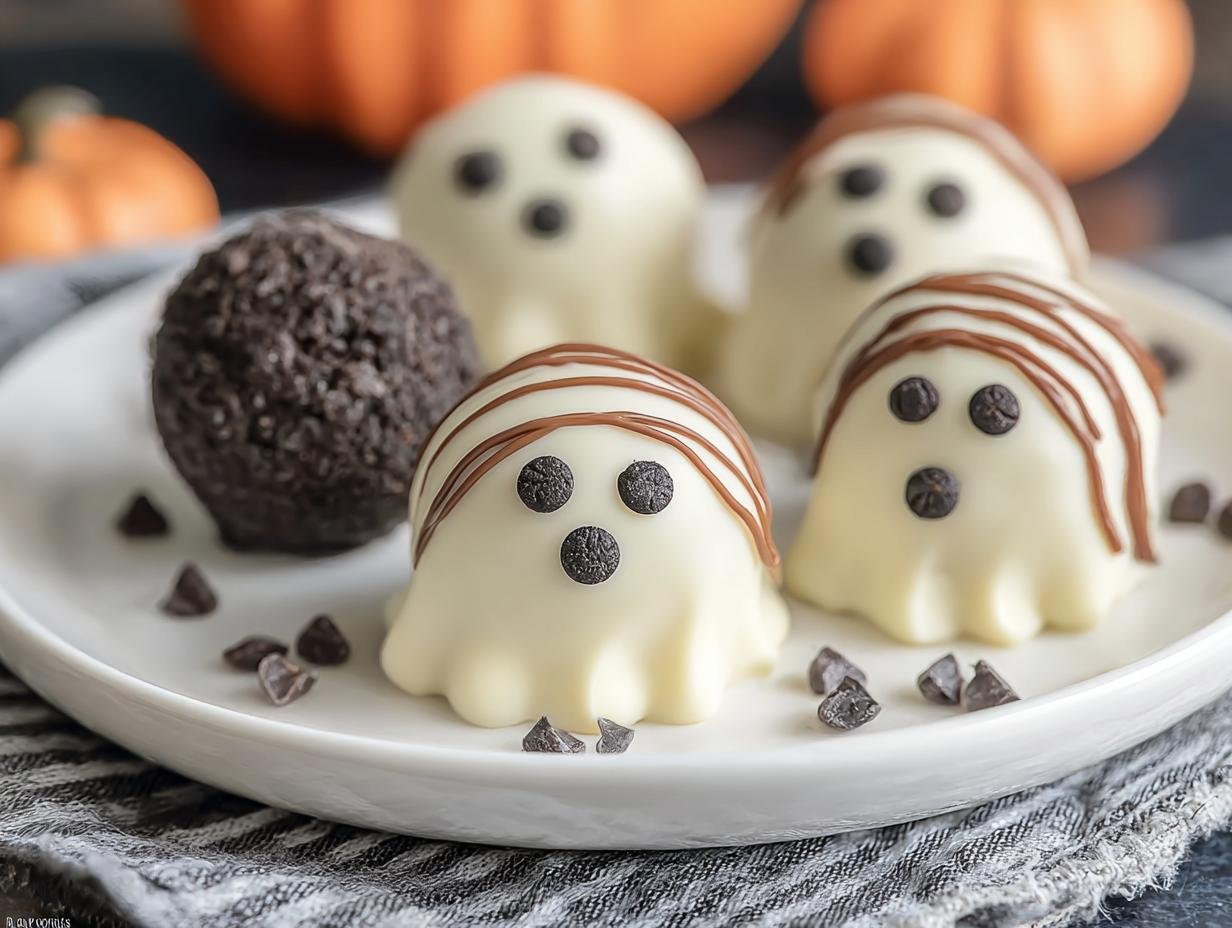 Ghost Oreo Balls: Delightful 1-Inch Spooky Treats
