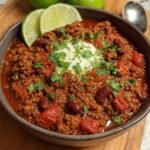 Ground Beef Stovetop Chili