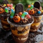 Halloween Graveyard Dirt Cups
