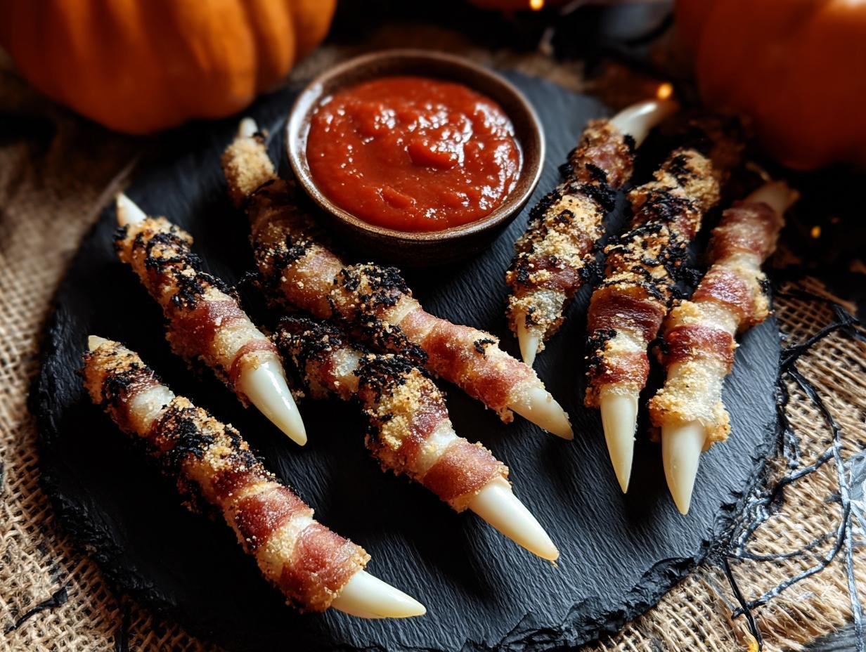 Halloween Witches Fingers: Terrifyingly Tasty Treats - Halloween Witches Fingers - additional detail