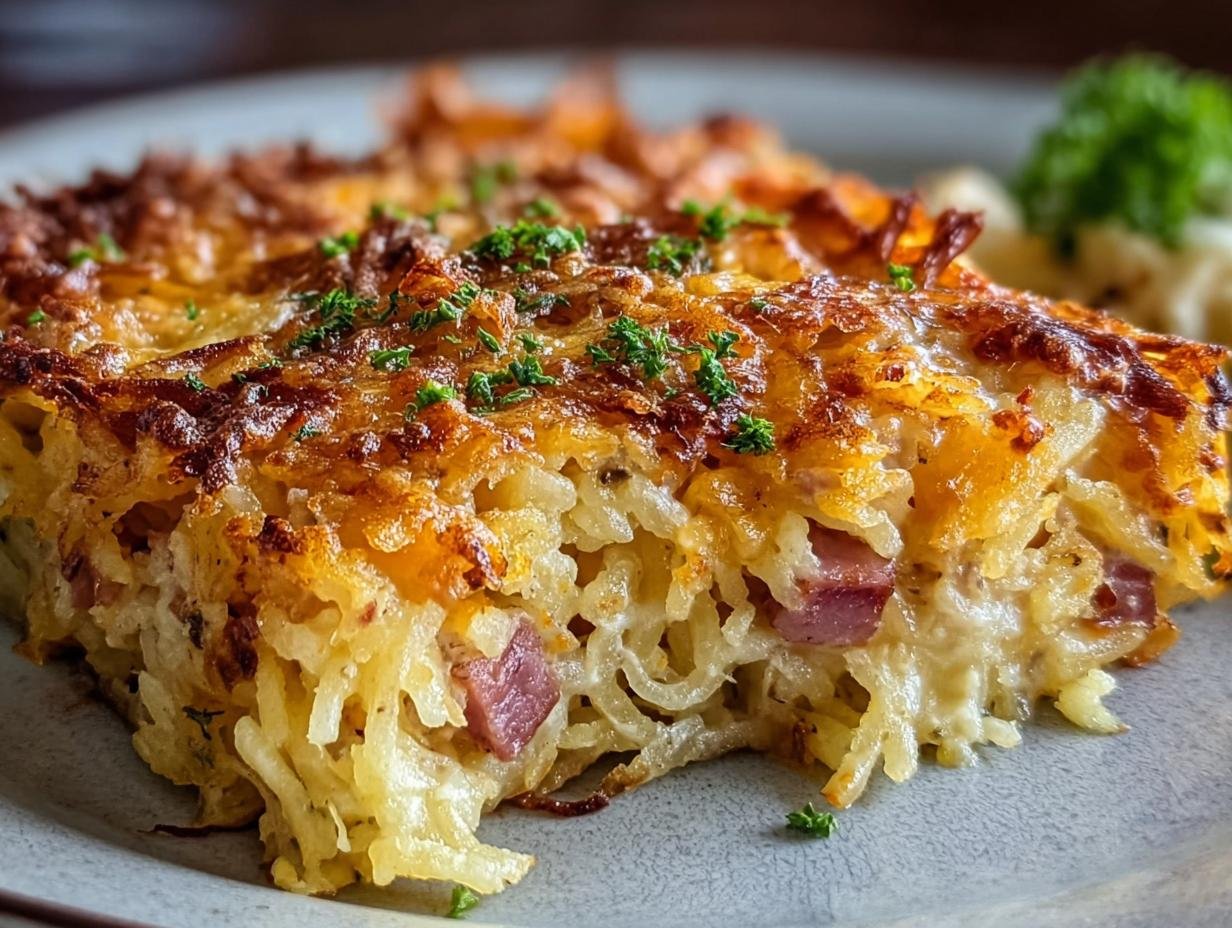 Ham Cheese Hash Brown: 30 Min Crispy Treat - Ham Cheese Hash Brown - main visual representation