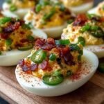 Jalapeno Popper Deviled Eggs