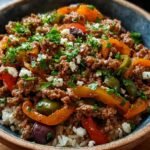 Mediterranean Ground Beef Stir