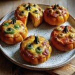 Mini Pumpkin Pizzas