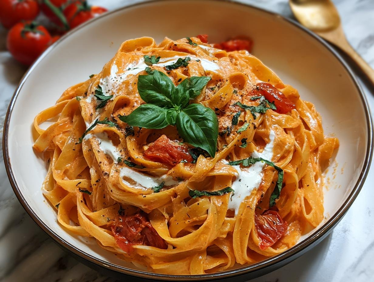 One Pot Creamy Tomato: 8 Minute Miracle - One Pot Creamy Tomato - additional detail