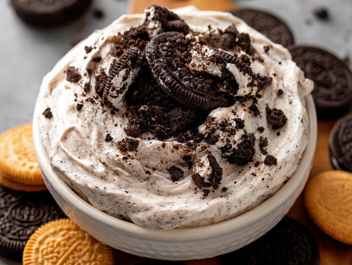 5-Minute Miracle Oreo Dip Dessert - Oreo Dip Dessert - additional detail