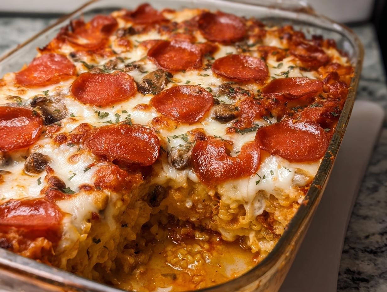 Pizza Casserole: Comforting 1-Dish Meal