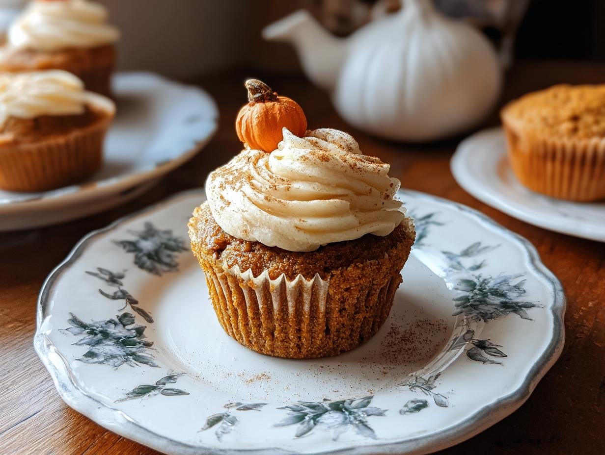 Perfect Pumpkin Cupcakes: A Simple Recipe - Pumpkin Cupcake - additional detail
