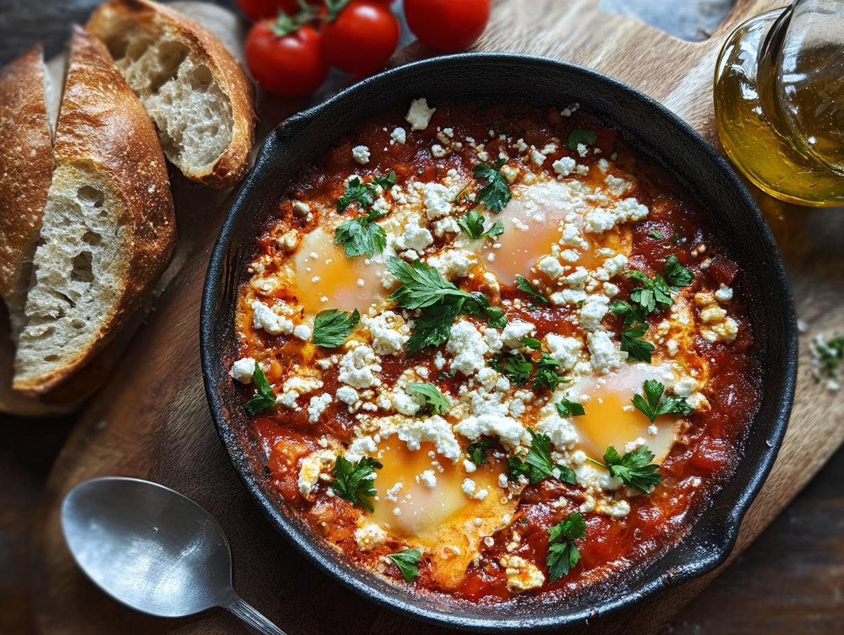 Amazing Shakshuka Feta in 30 Mins - Shakshuka Feta - additional detail