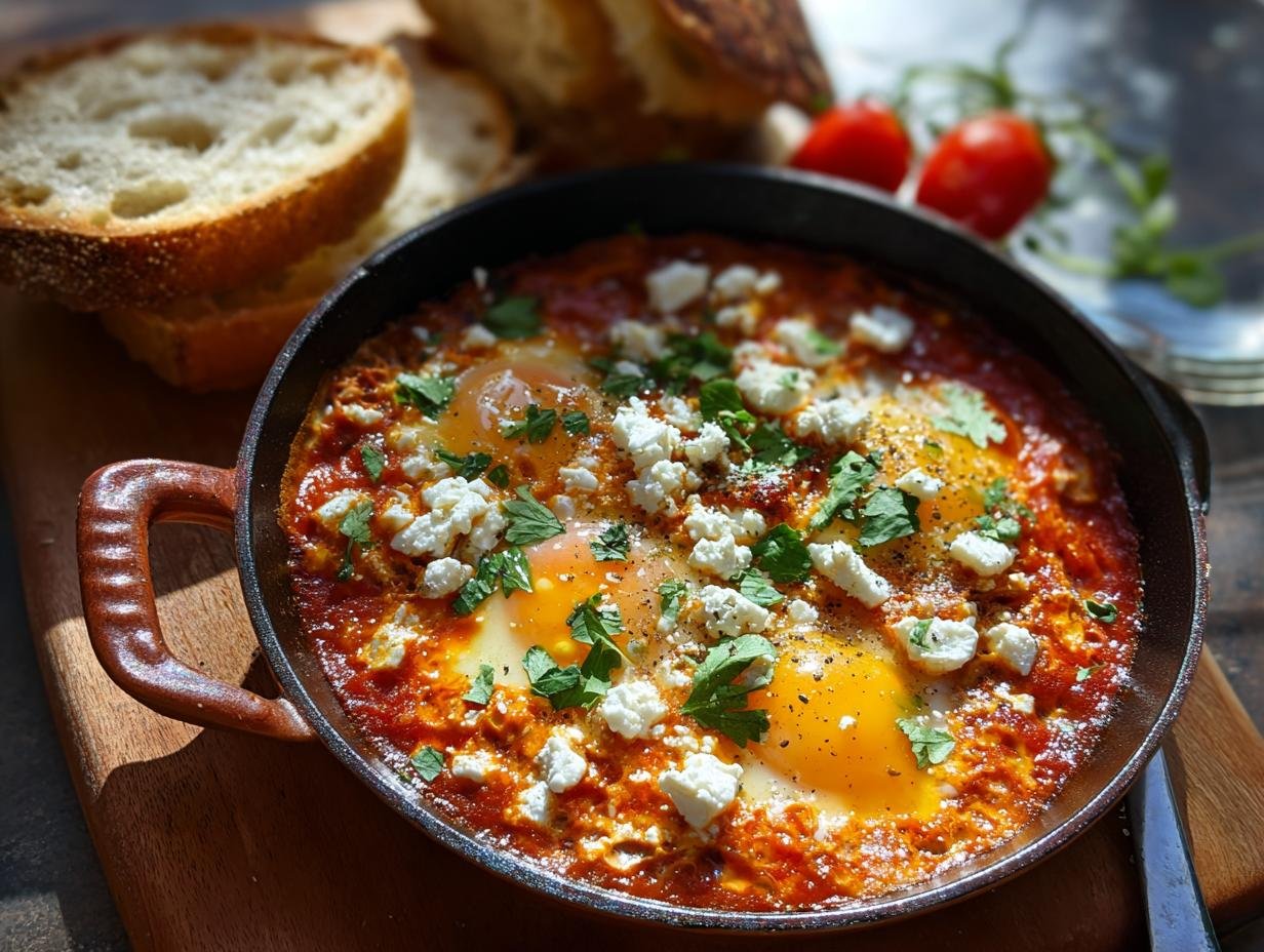 Amazing Shakshuka Feta in 30 Mins