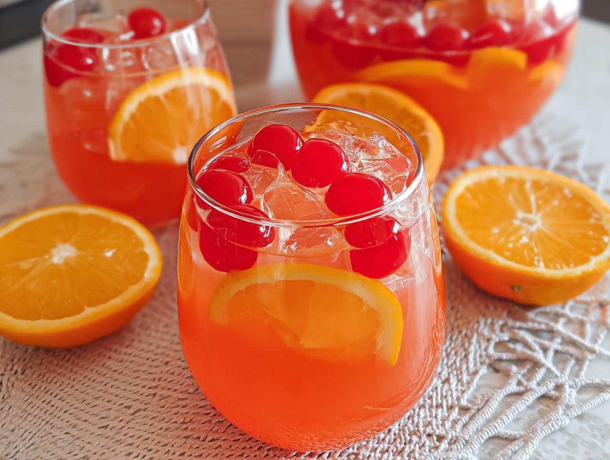 Shirley Temple Punch: Easy & Festive Party Drink - Shirley Temple Punch Drink - additional detail