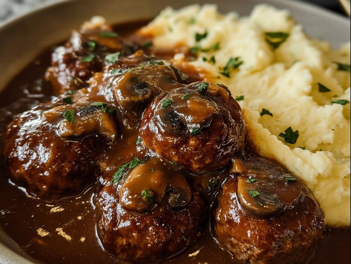 Slow Cooker Salisbury Steak: 4 Secrets Revealed - Slow Cooker Salisbury Steak - additional detail