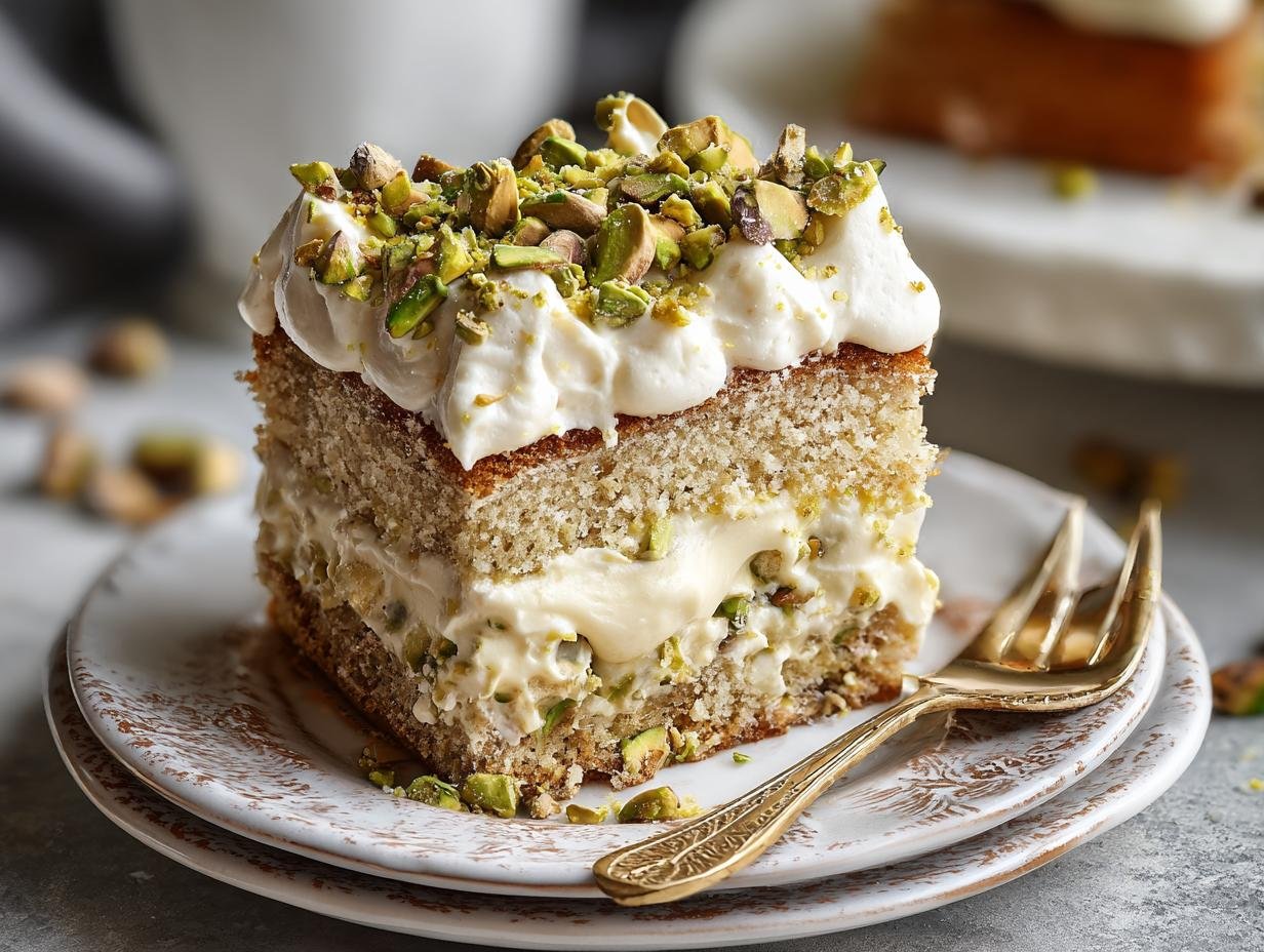 Vegan Pistachio Tres Leches: 1 Amazing Dessert