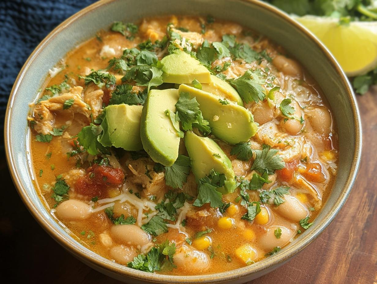 White Chicken Chili: Creamy 1-Pot Marvel - White Chicken Chili - additional detail