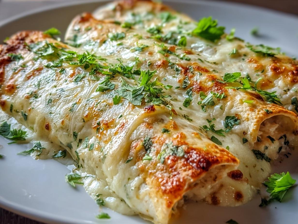 White Chicken Creamy Enchiladas: 1 Amazing Recipe - White Chicken Creamy Enchiladas - additional detail