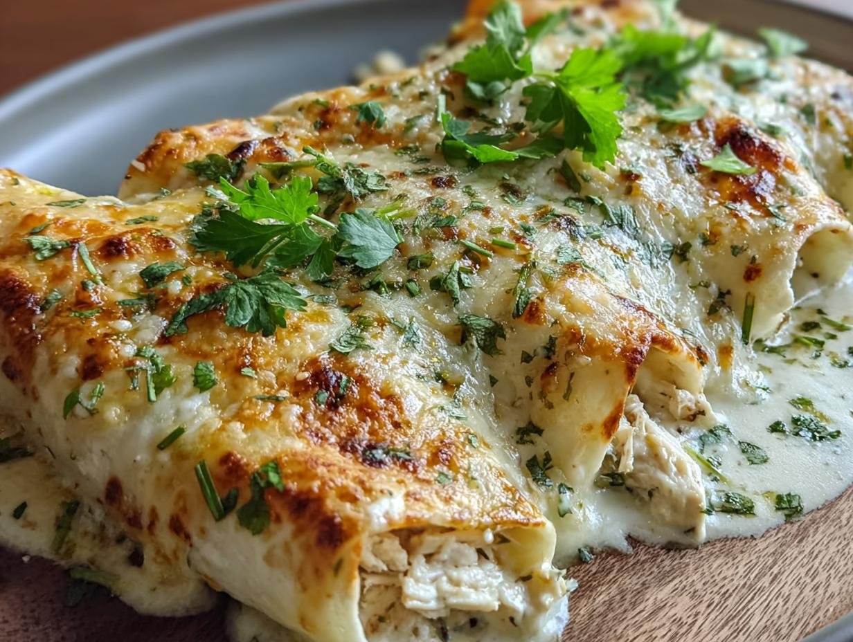 White Chicken Creamy Enchiladas: 1 Amazing Recipe - White Chicken Creamy Enchiladas - additional detail