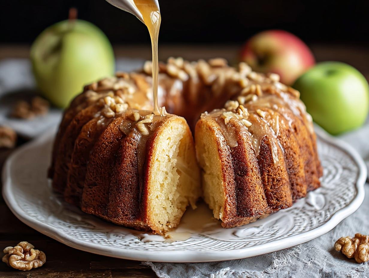 Amazing Apple Cake Bundt: 20 Min Prep - Apple Cake Bundt - additional detail