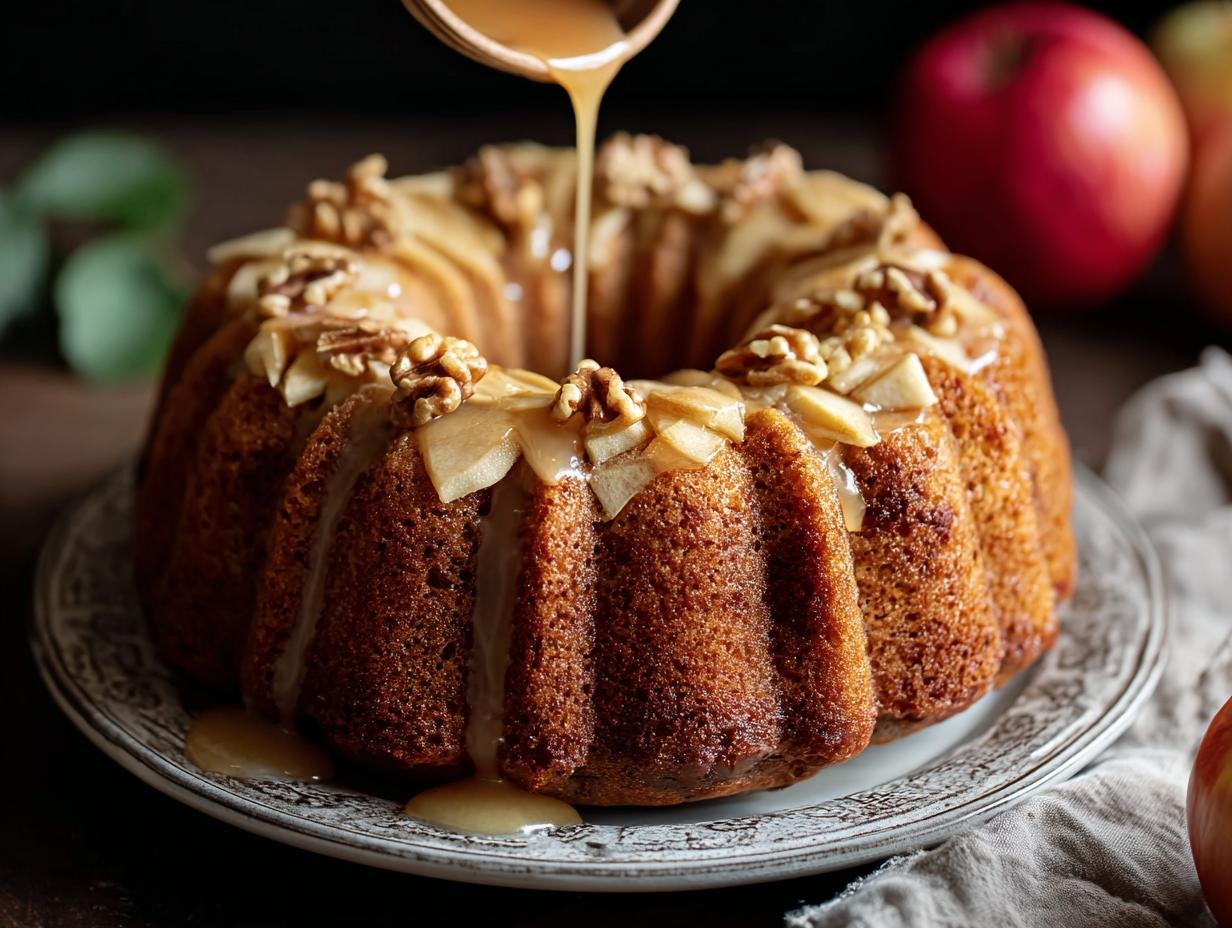 Amazing Apple Cake Bundt: 20 Min Prep