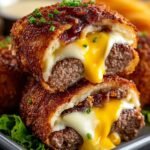 Bacon Cheeseburger Loaded Mozzarella