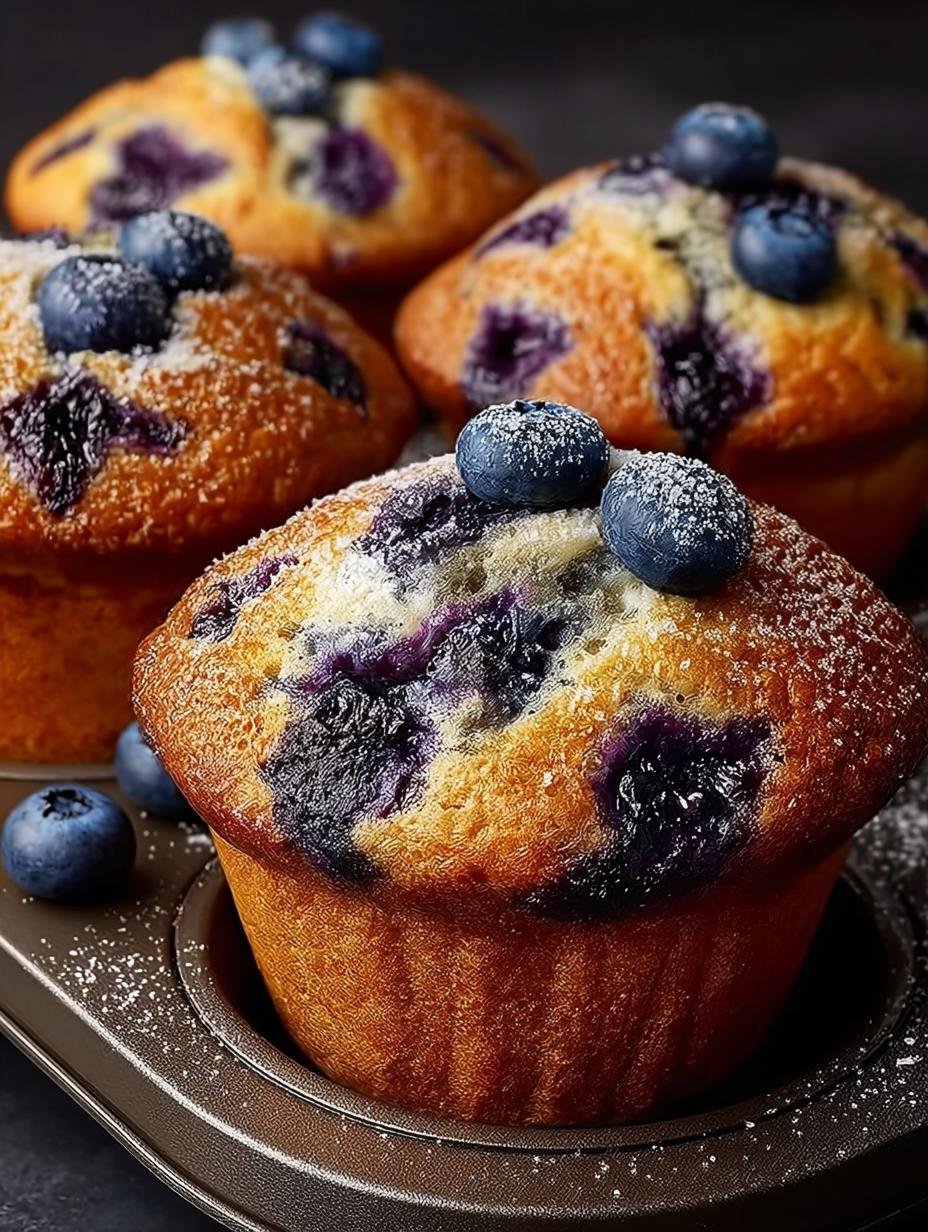 Delicious Blueberry Protein Muffins Recipe for Breakfast - Blueberry Protein Muffins - additional detail