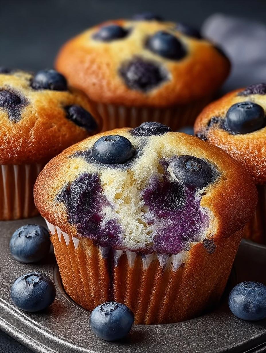 Blueberry Protein Muffins