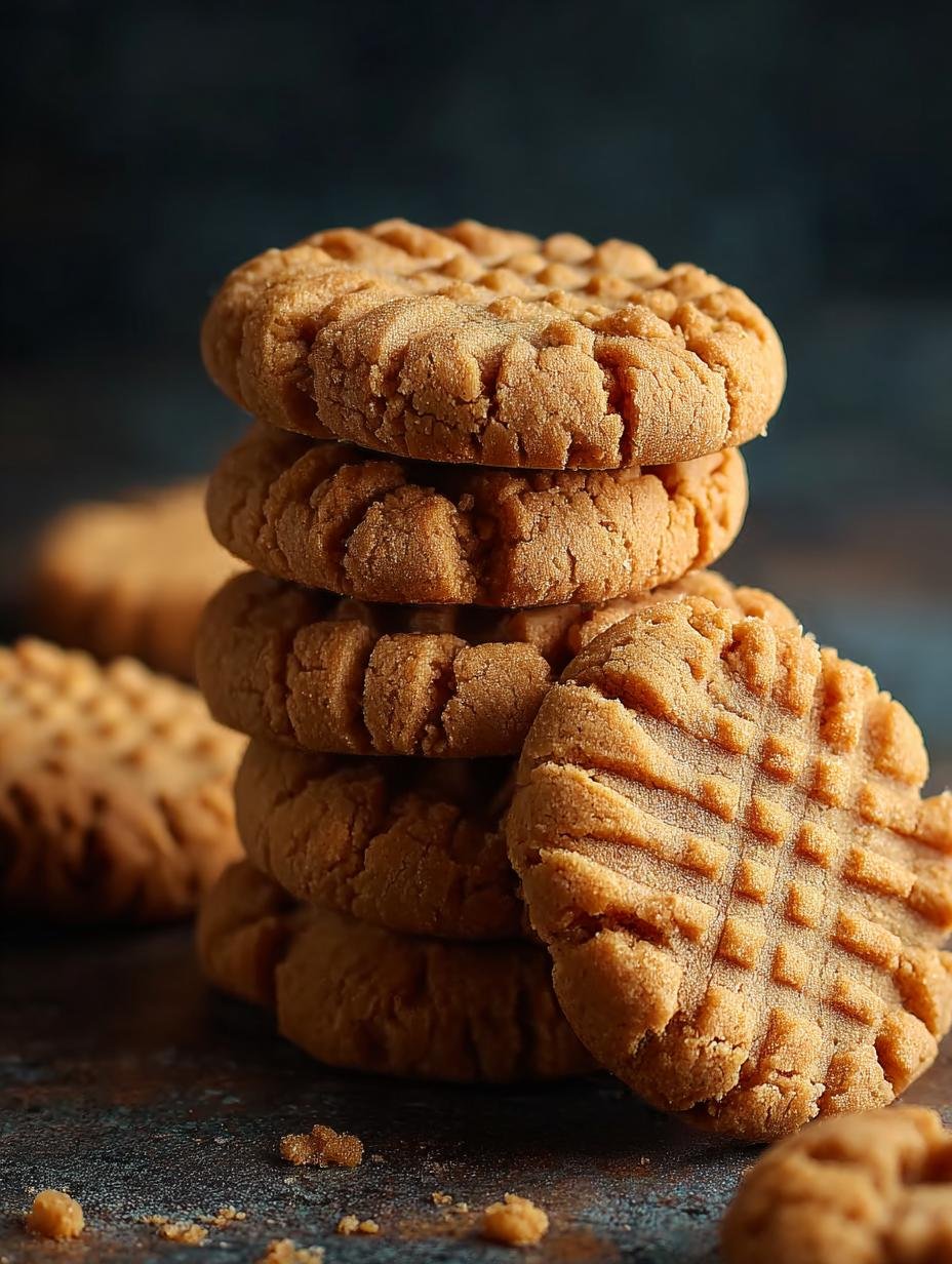 Delicious Cake Mix Peanut Butter Cookies with a perfect crisscross pattern on a cooling rack