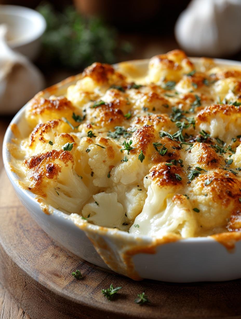 Easy Cauliflower Gratin: A Comforting Vegetarian Delight - Cauliflower Gratin - additional detail