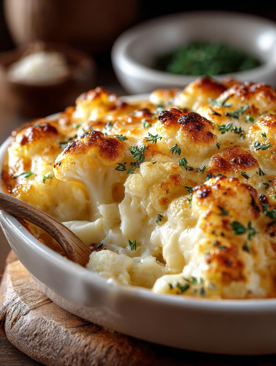 Cauliflower Gratin