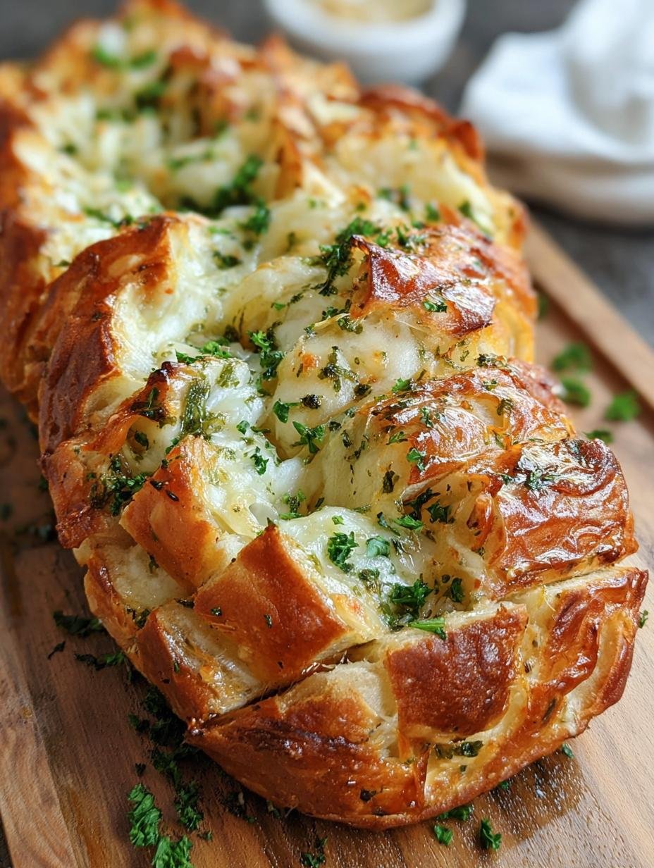 Cheesy Garlic Pull-Apart Bread: 1 Marvelous Recipe