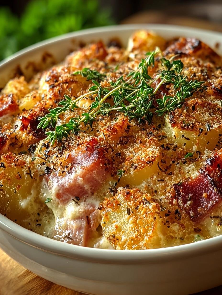 Chicken Cordon Bleu Casserole