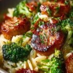 Chicken Sausage Broccoli Orzo