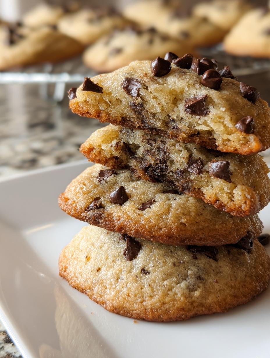 Amazing Chocolate Chip Banana Cookies in 10 Minutes - Chocolate Chip Banana Cookies - main visual representation