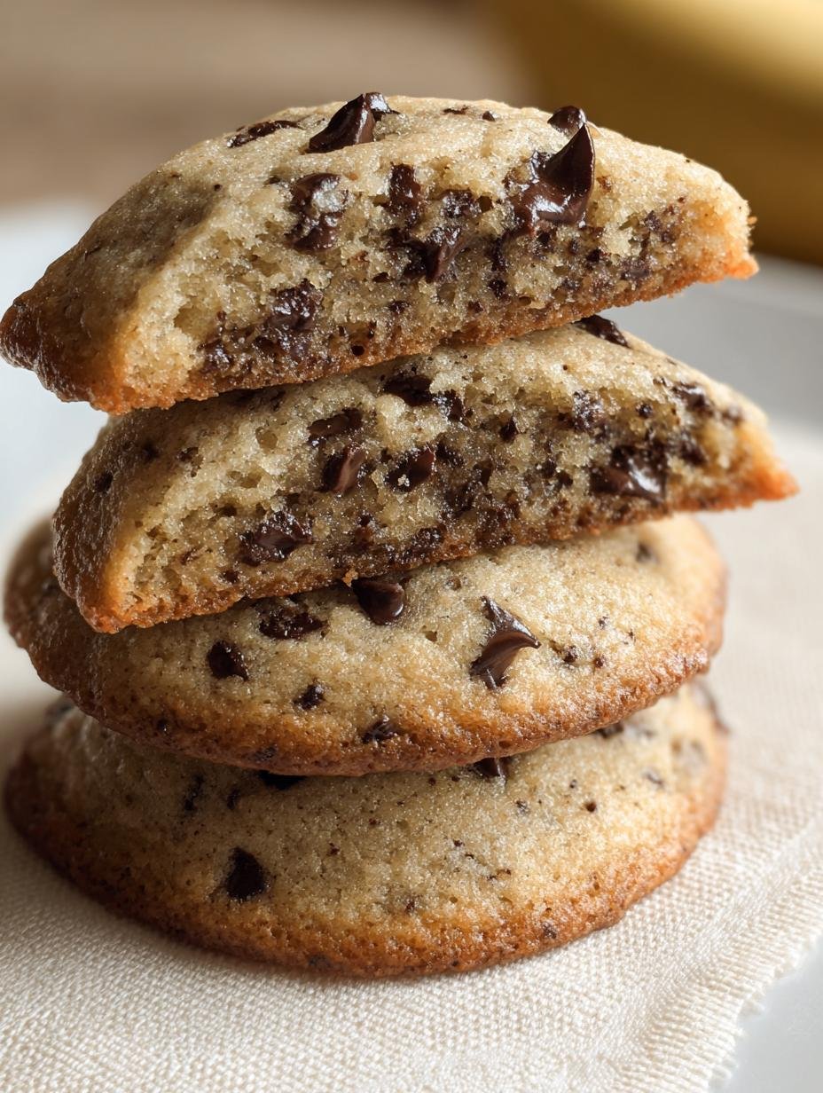 Amazing Chocolate Chip Banana Cookies in 10 Minutes - Chocolate Chip Banana Cookies - additional detail