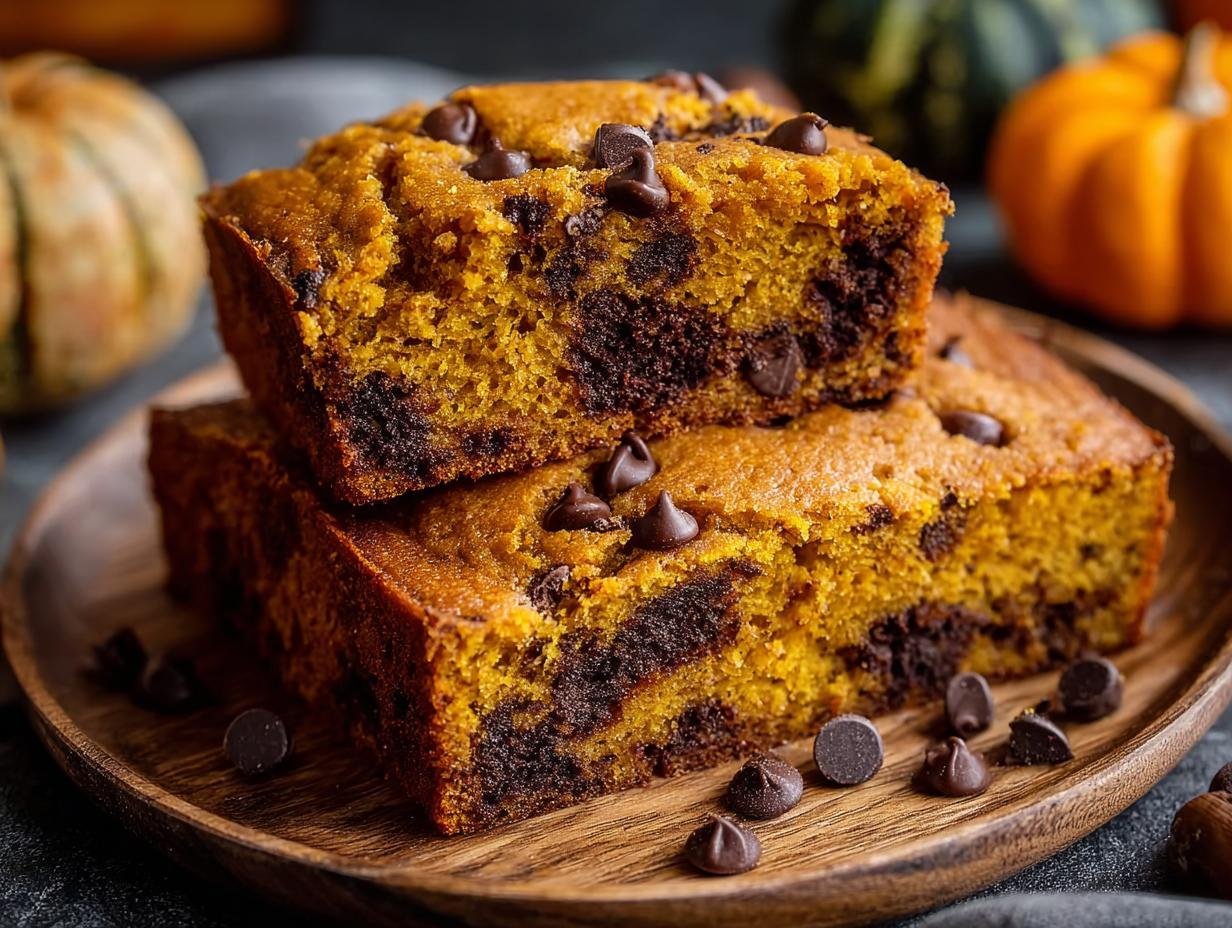 Delicious Chocolate Chip Pumpkin Cake Now - Chocolate Chip Pumpkin Cake - additional detail